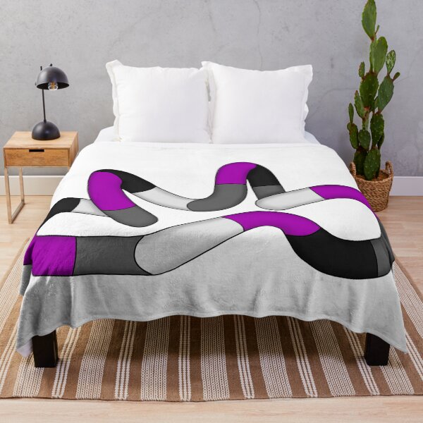 Item preview, Asexual pride tangle designed and sold by Fantistic  on Redbubble.