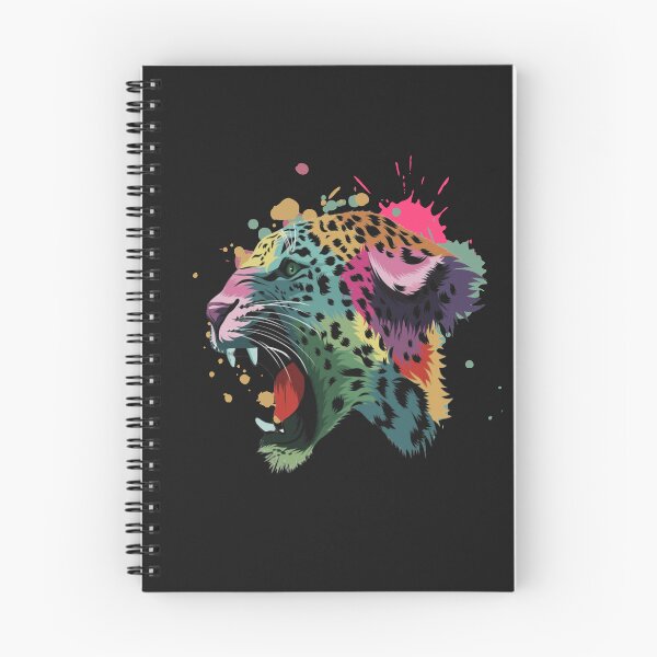 Item preview, Colorful Leopard Head designed and sold by HappyLifeCreate.