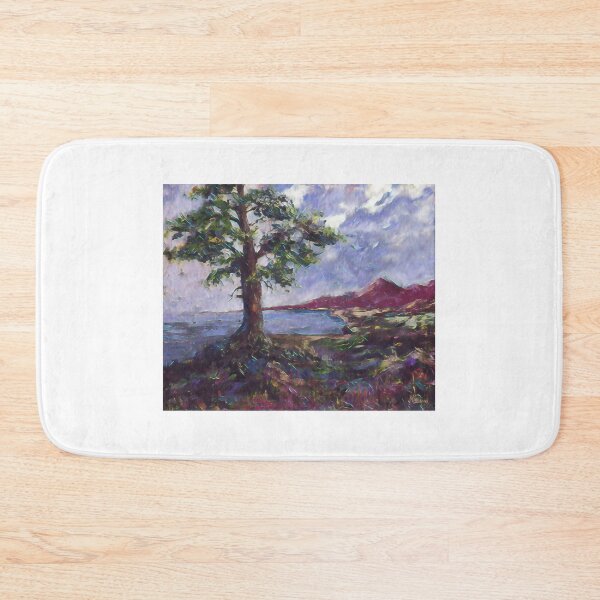 Item preview, Oil painting Landscape with mountains, Edited, #7 designed and sold by MariDaniArt.