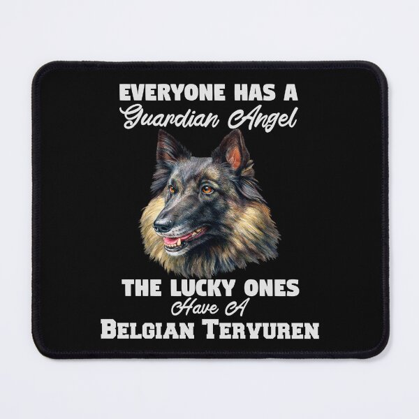Item preview, Belgian Tervuren Dog Owner Everyone Has A Guardian Angel designed and sold by fantasticdesign.