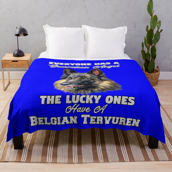 Item preview, Belgian Tervuren Dog Owner Everyone Has A Guardian Angel designed and sold by fantasticdesign.