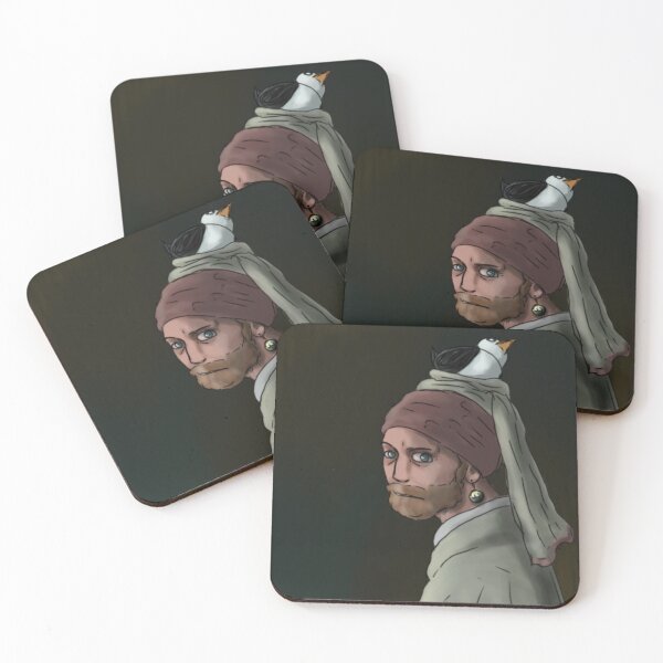 Item preview, Buttons With The Pearl Earring  designed and sold by SimpleAnarchy.
