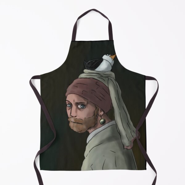 Item preview, Buttons With The Pearl Earring designed and sold by SimpleAnarchy.