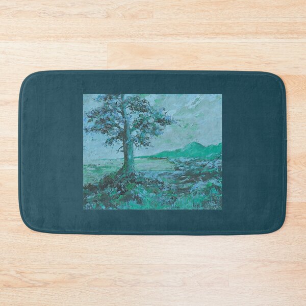 Item preview, Oil painting Landscape with mountains, Edited, #7 designed and sold by MariDaniArt.