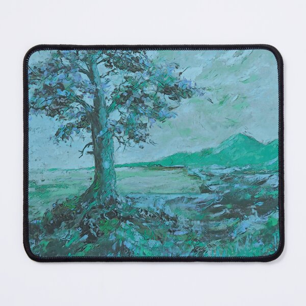 Item preview, Oil painting Landscape with mountains, Edited, #7 designed and sold by MariDaniArt.