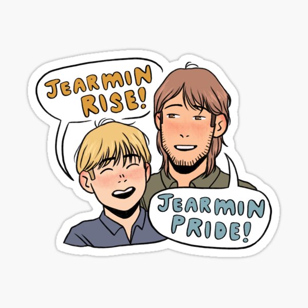 Jearmin Rise Orgullo Jearmin Pegatina