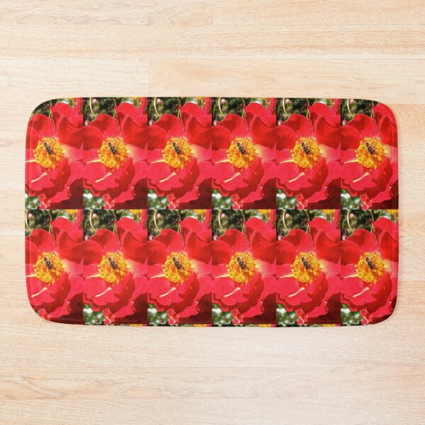 Item preview, Hoverfly feeding on poppy designed and sold by mthyselius.