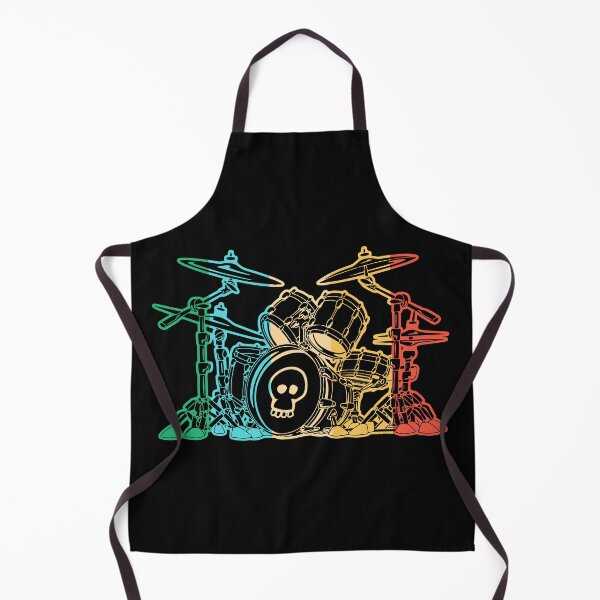 Item preview, Retro Drum Set Drummer designed and sold by angelusdark.