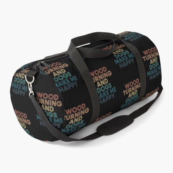 Item preview, Wood Turning And Dogs Make Me Happy- Gift for Wood Turning & Dogs Fans designed and sold by kindxinn.