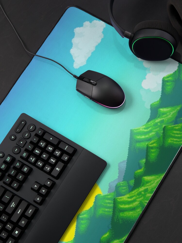 Aperçu 4 sur 5. Tapis de souris avec l'œuvre Journée de la vallée de Stardew créée et vendue par Sasarious.