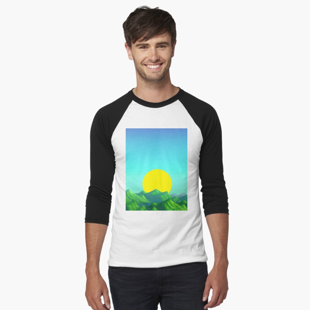 Aperçu de l'œuvre T-shirt baseball manches ¾ créée et vendue par Sasarious.