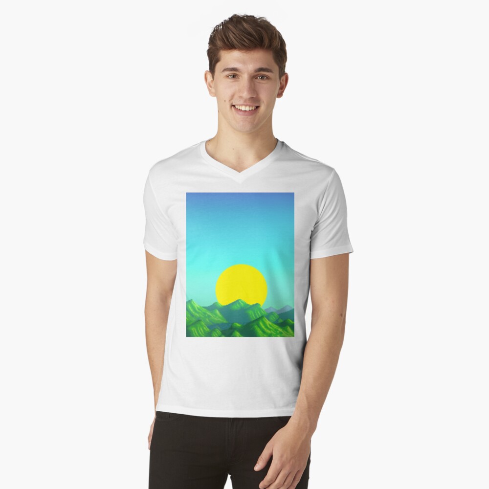 Aperçu de l'œuvre T-shirt col V créée et vendue par Sasarious.