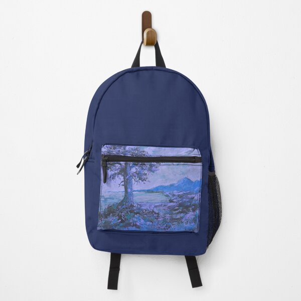 Item preview, Oil painting Landscape with mountains, Edited, #8 designed and sold by MariDaniArt.