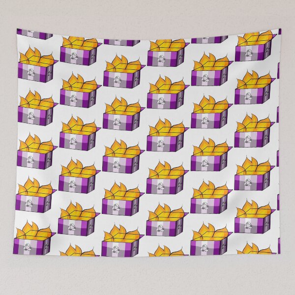 Item preview, Graysexual Pride Garbage Fire designed and sold by CJ Vanderbeek.