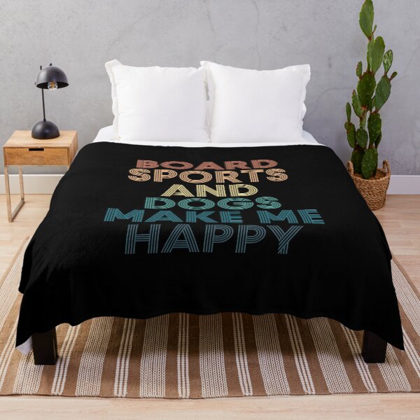 Item preview, Board sports And Dogs Make Me Happy- Gift for Board sports & Dogs Fans designed and sold by kindxinn.