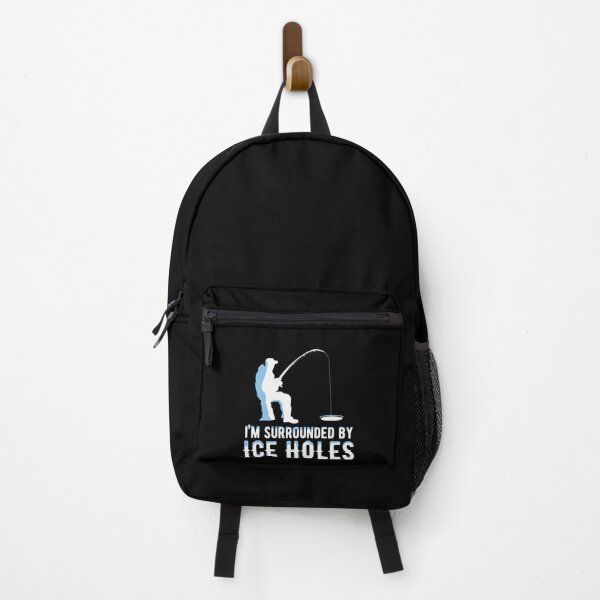 Item preview, Ice Fishing Winter Ice Holes Winter Holiday Gift designed and sold by haselshirt.