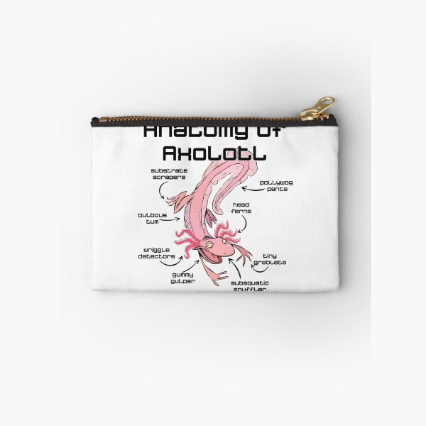 Item preview, ANATOMY OF an AXOLOTL AXLOTL designed and sold by lukas69graphic.