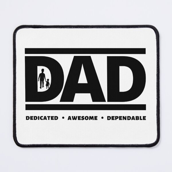 Item preview, Dads are Dedicated, awesome,dependable designed and sold by jefel87.