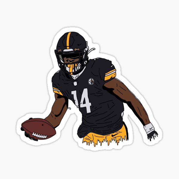 George Pickens NFL Youngboy Sticker Pittsburgh Steelers