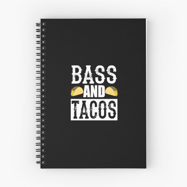 Item preview, Bass and Tacos Funny Taco Bass Guitar designed and sold by Tee Kaboom!.