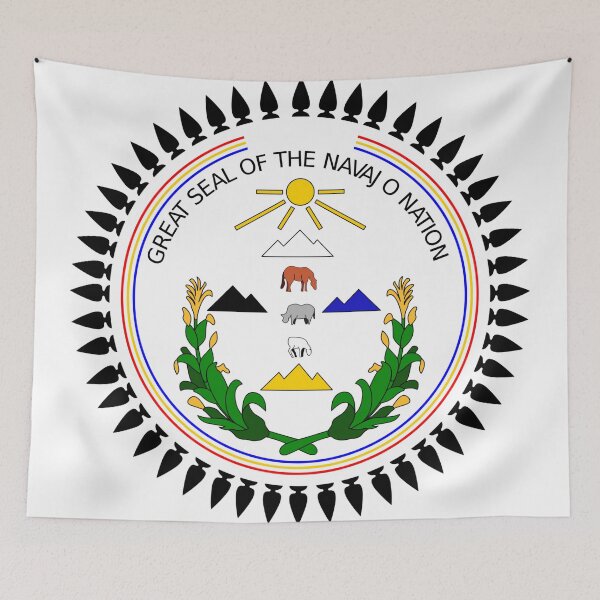 Item preview, Great Seal of the Navajo Nation Indian reservation USA designed and sold by Beluga Cat.
