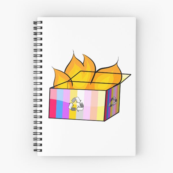 Item preview, Pangender Pride Garbage Fire designed and sold by CJ Vanderbeek.