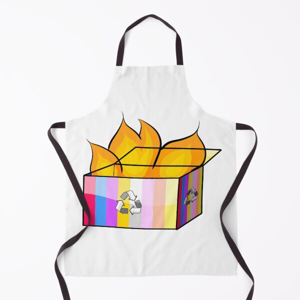 Item preview, Pangender Pride Garbage Fire designed and sold by CJ Vanderbeek.