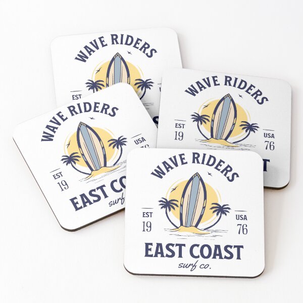 Item preview, East Coast surfers! designed and sold by GamerGeekMedia.