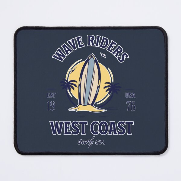 Item preview, West Coast surfers! designed and sold by GamerGeekMedia.