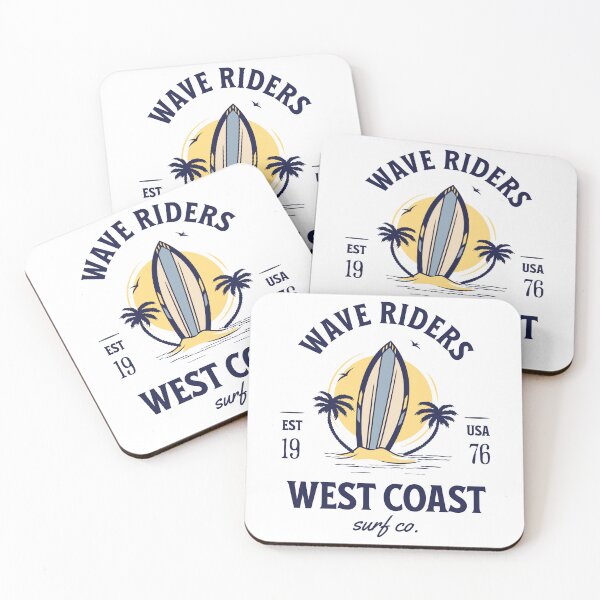 Item preview, West Coast surfers! designed and sold by GamerGeekMedia.