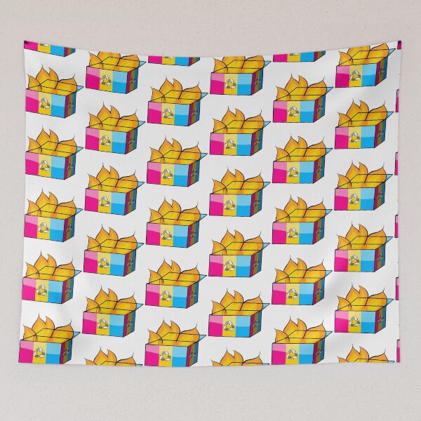 Item preview, Pansexual Pride Garbage Fire designed and sold by CJ Vanderbeek.