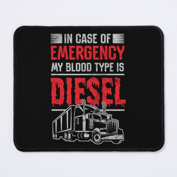 Item preview, Trucker In Case Of Emergency Blood Is Diesel Truck Driver Gift Tee designed and sold by haselshirt.