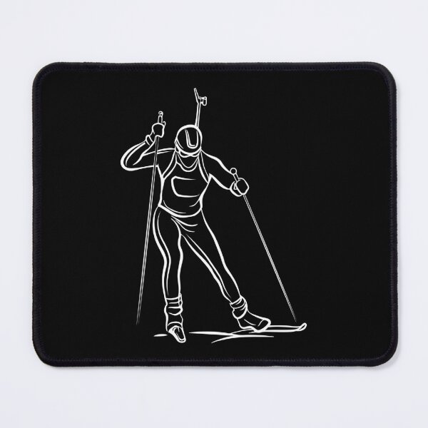 Item preview, Biathlon Skiing Riffle Shooting Race Holiday Gift designed and sold by haselshirt.