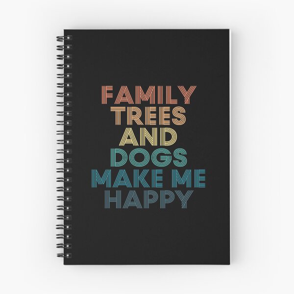 Item preview, Family Trees And Dogs Make Me Happy- Gift for Family Trees & Dogs Fans designed and sold by kindxinn.