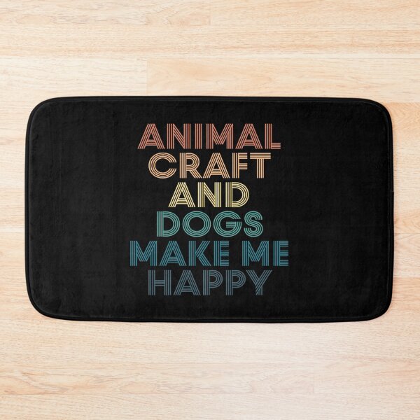 Item preview, Animal Craft And Dogs Make Me Happy- Gift for Animal Craft & Dogs Fans designed and sold by kindxinn.