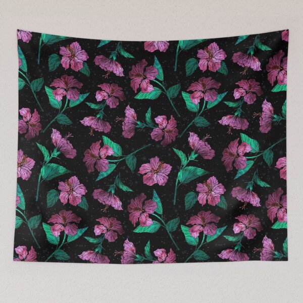 Item preview, Hibiscus Pattern designed and sold by Studio Vickn.