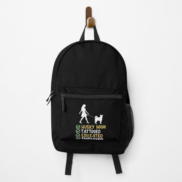 Item preview, Husky Mom Tattooed Educated Employed Pet Dog Mama designed and sold by haselshirt.
