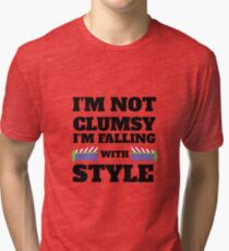 clumsy Tri-blend T-Shirt