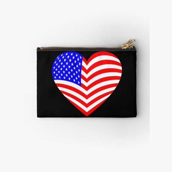 Item preview, american flag heart usa patriotic designed and sold by Gossip Rag.