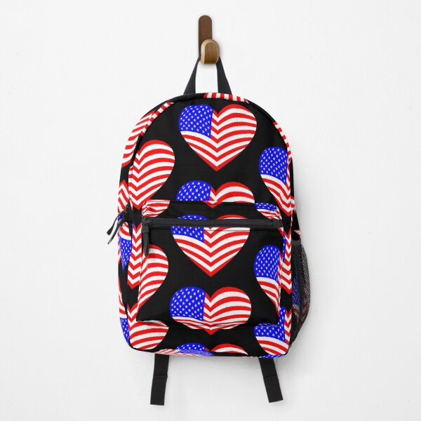 Item preview, american flag heart usa patriotic designed and sold by Gossip Rag.