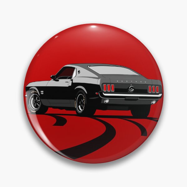 Item preview, Black American Muscle 69 sports car designed and sold by SketchNinja.