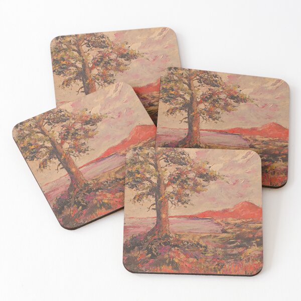 Item preview, Oil painting Landscape with mountains, Edited, #11 designed and sold by MariDaniArt.
