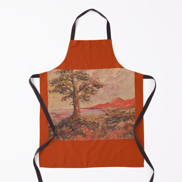 Item preview, Oil painting Landscape with mountains, Edited, #11 designed and sold by MariDaniArt.