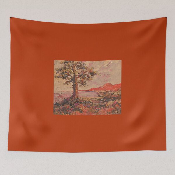 Item preview, Oil painting Landscape with mountains, Edited, #11 designed and sold by MariDaniArt.