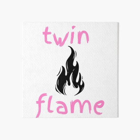 twin flame Art Board Print for Sale by Caitlin Docherty