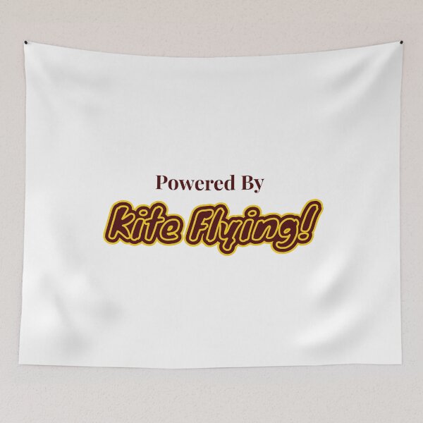 Item preview, Powered By Kite Flying designed and sold by cooldesignsalot.