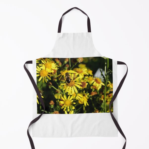 Item preview, Dronefly on yellow flowers designed and sold by mthyselius.