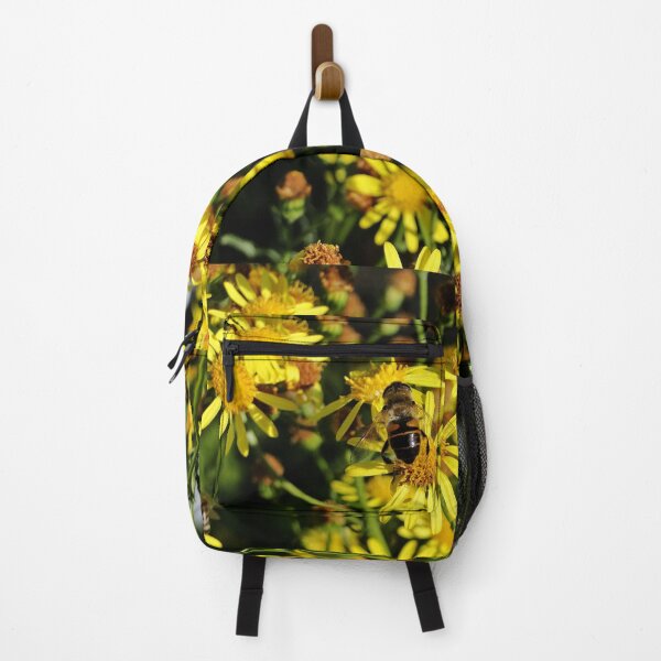 Item preview, Dronefly on yellow flowers designed and sold by mthyselius.
