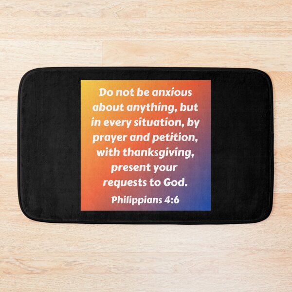 Item preview, Bible Verse Philippians 4:6 designed and sold by Prayingwarrior.