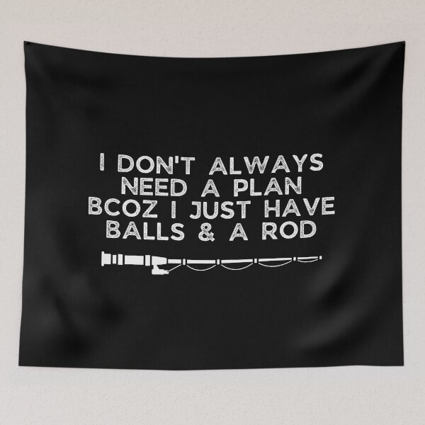 Item preview, Funny Fishing Quote for Fish Lover-Balls & A Rod designed and sold by KAPAA.